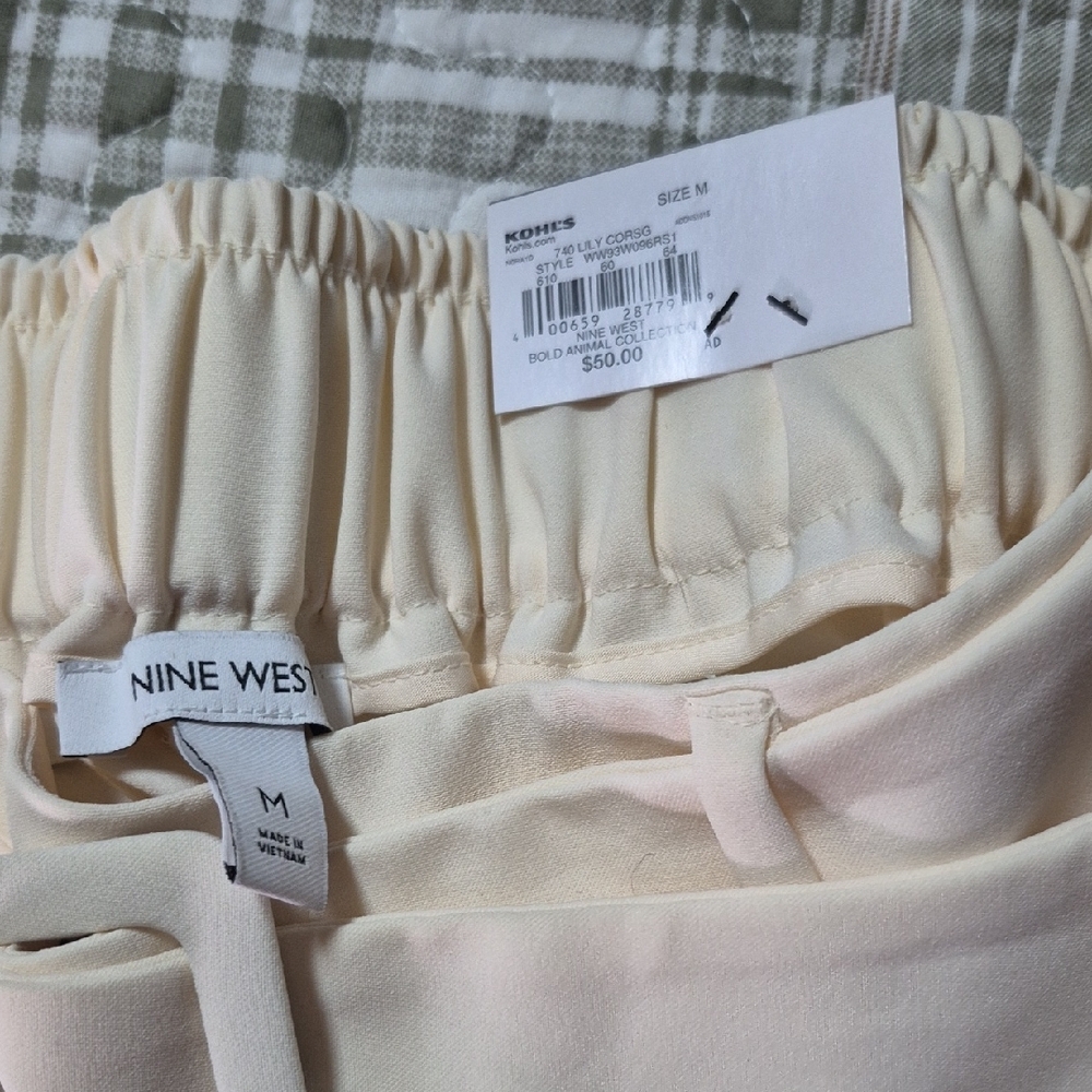 Nine West Ivory Trousers